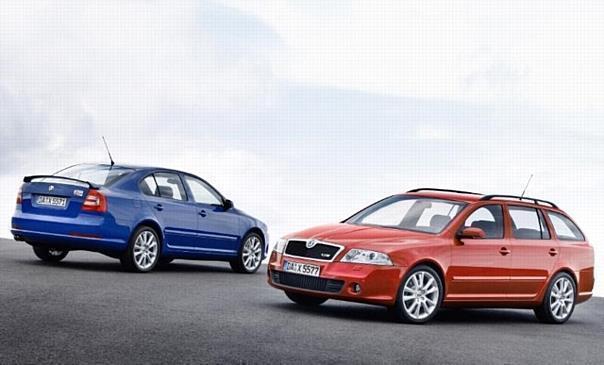 Skoda Octavia RS als Limousine und Combi